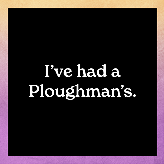 Ploughman's Embroidered T-Shirt