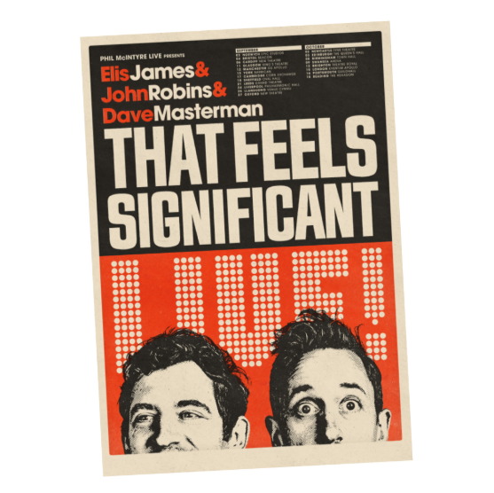 That Feels Significant - 2025 Tour Poster *SIGNED*