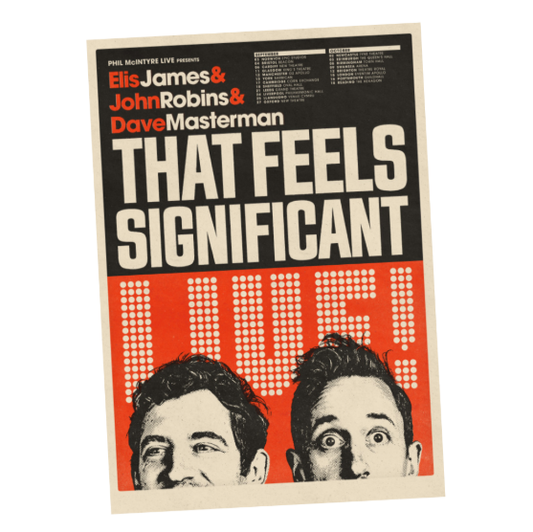 That Feels Significant - 2025 Tour Poster *SIGNED*